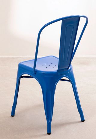 Pack x 4 Sillas BETA Apilables Azules NUEVAS