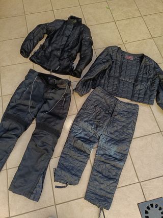 Traje de moto levior mujer
