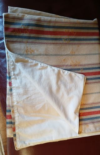 Funda sofa 1,60 x 1 metro, reversible y  rematada