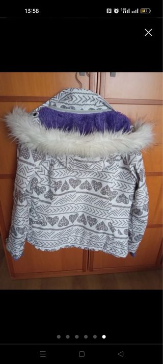 Cazadora nieve