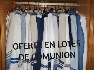 TRAJES COMUNION NIÑA Y NIÑO.TEL626586919