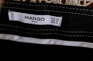 Pantalones Mango SUIT