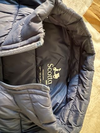 Chaqueta plumas Scotta talla M azul