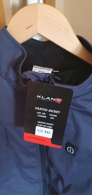 Chaqueta calefactable KLAN-e para moto XXL