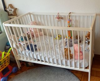 Cuna madera blanca 