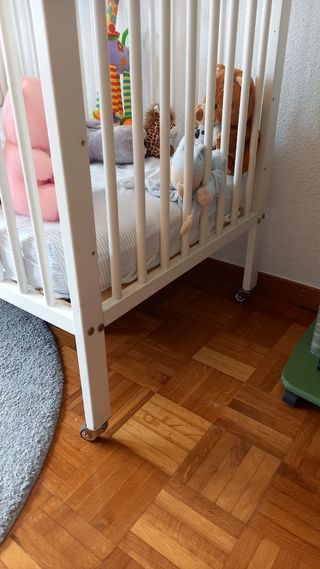 Cuna madera blanca 