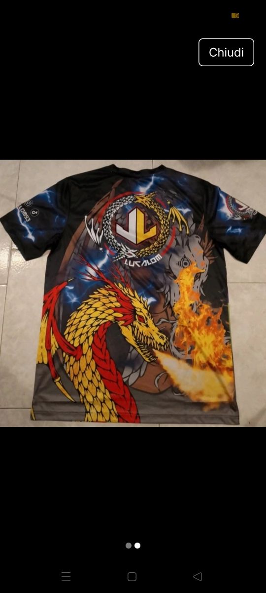 Magliettina muay thay lucalom 