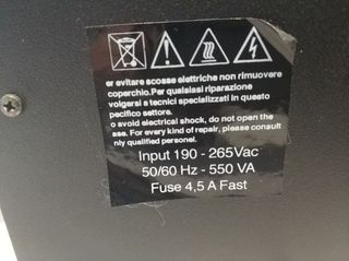 Fuente alimentación 12v RM 50 Amp