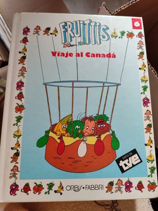 Libro infantil Los Fruitis Nº6