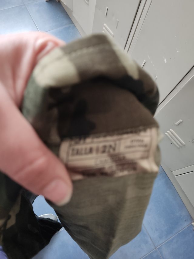 Abito militare mimeta antico