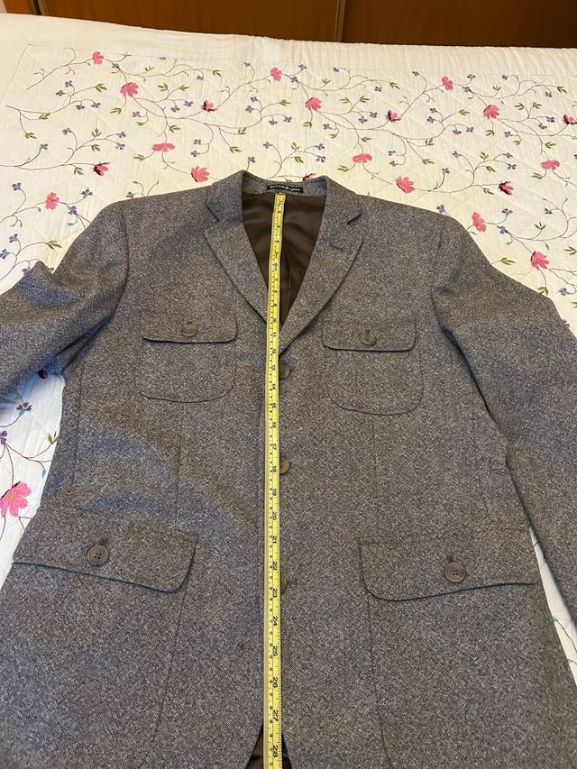 Chaqueta Lana Corte Inglés