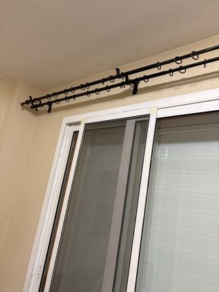 Barras de cortina extendible a 2’40