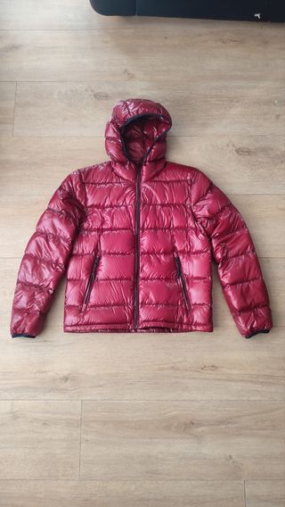 Plumífero Mango rojo hombre S