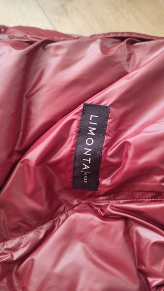 Plumífero Mango rojo hombre S