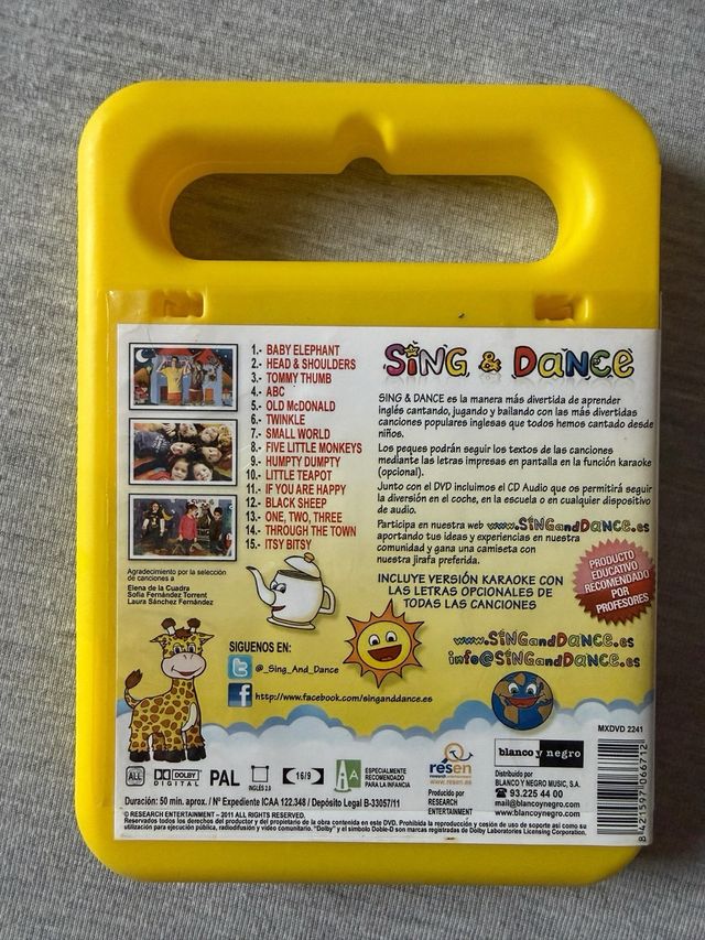 Impara l'inglese con canti e balli per bambini