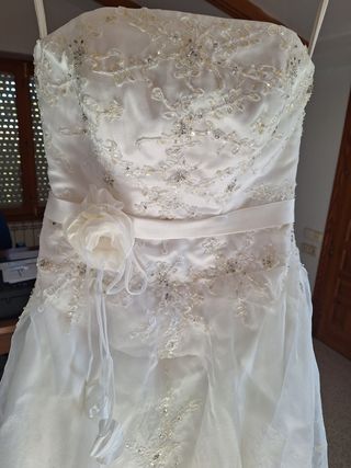 Vestido novia talla 40