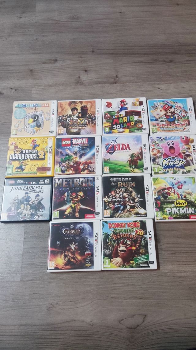 Lote juegos Nintendo 3DS