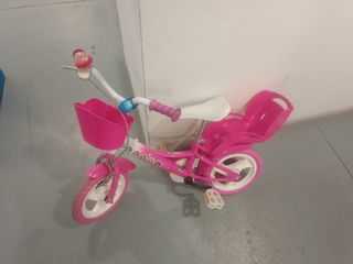 Bicicleta niña princesas