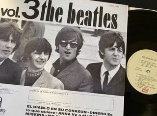 THE BEATLES Vol. 3 /LP Mexican pressing 1983