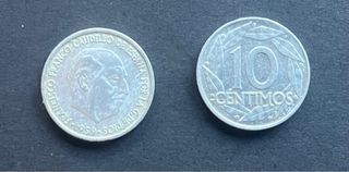 Moneda de 10 céntimos de 1959