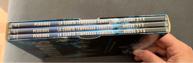 LOST. Dvds de las temporadas 1 2 3 y 4