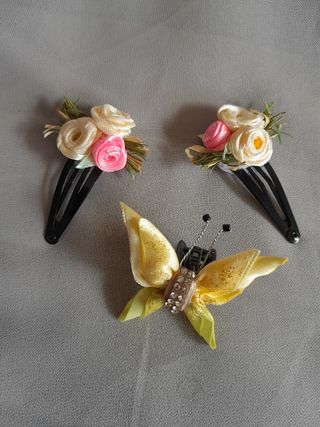 Diadema/corona de flores comunión, fiesta