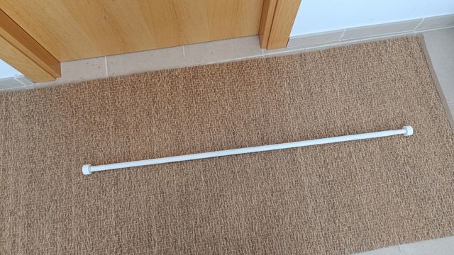 Barra cortina blanca Ikea IRJA nueva
