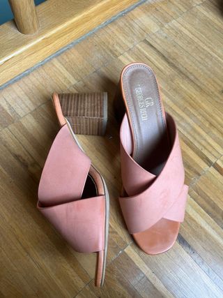 Sandalias Coral Tacón 