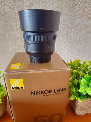 Objetivo nikon 50mm 1.8G 
