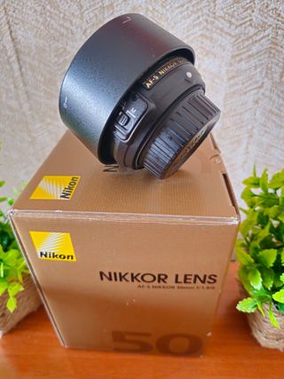 Objetivo nikon 50mm 1.8G