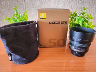 Objetivo nikon 50mm 1.8G 