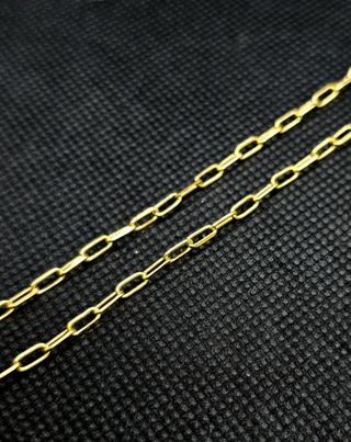 Cadena de Oro 18K, Bilbao, 8.78gr, 62cm.