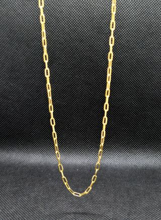 Cadena de Oro 18K, Bilbao, 8.78gr, 62cm.
