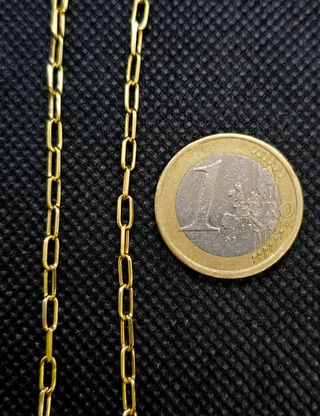 Cadena de Oro 18K, Bilbao, 8.78gr, 62cm.