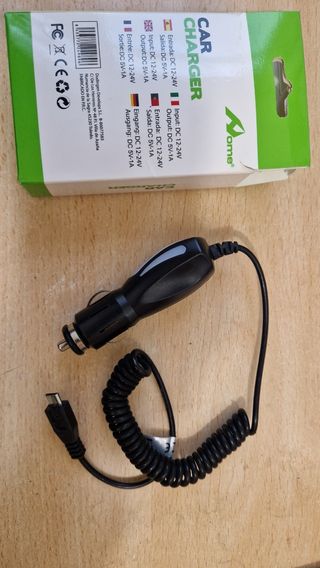 CARGADOR coche PARA micro USB