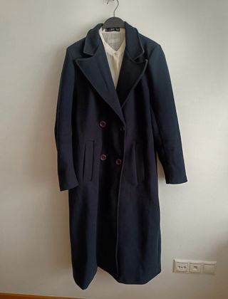 Abrigo azul marino