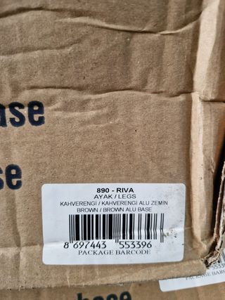 Base de mesa de mimbre Riva 890 - Marrón