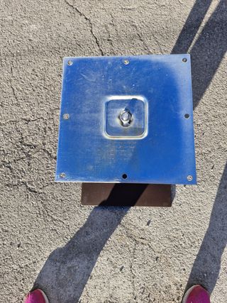 Base de mesa de mimbre Riva 890 - Marrón