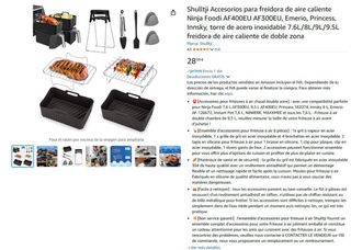Accesorio para freidora de aire