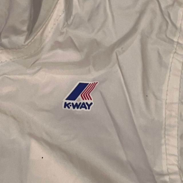 Piumino bianco Kway tg 4