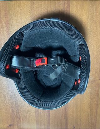 Casco BHR nero arancio