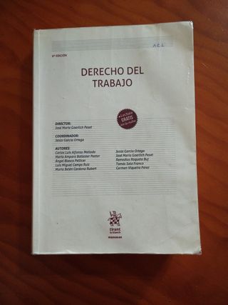 Derecho del Trabajo 8ª Edición