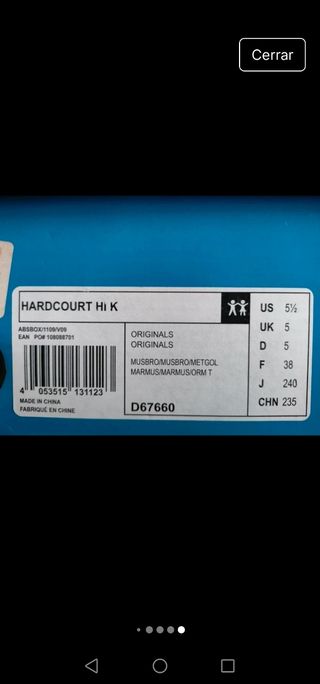 Zapatillas Adidas Marrones