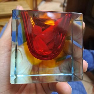 Vaso murano fratelli ferro