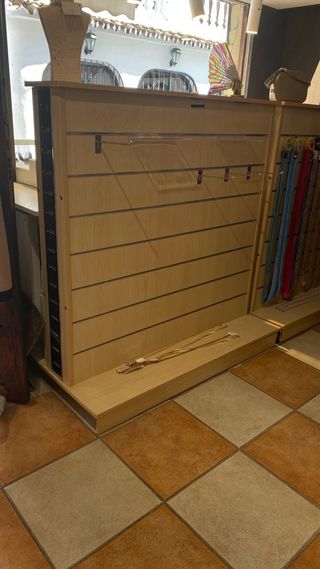 Góndola exposición dos caras