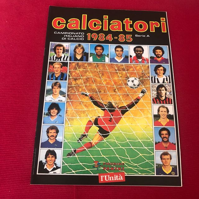 Lotto 6 album Calciatori Panini l'Unità