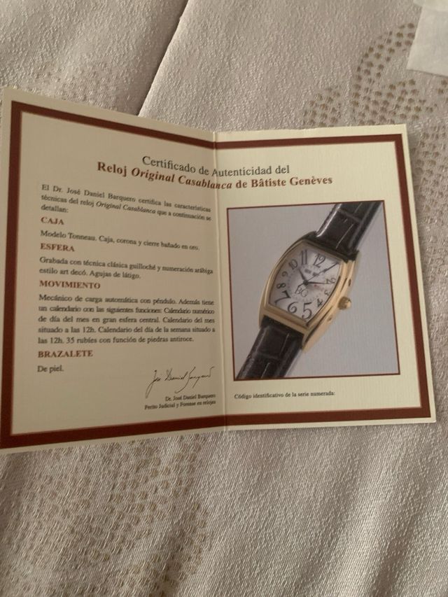 Reloj Casablanca