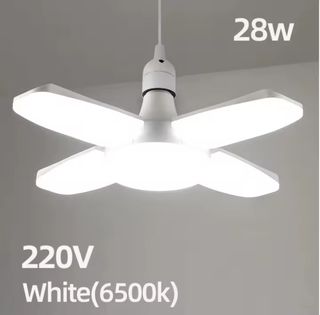 Bombilla Led Blanca con Forma Ventilador E27 - 28W