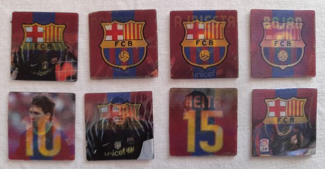 Cromos 3D Grefusa album Balonazos con Messi