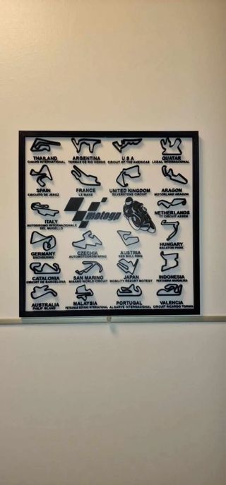 Calendario quadr MOTO GP 2025